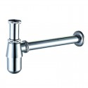 Sifone di scarico per lavabo design a bottiglia in ottone | KS030 kamalu - 1