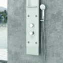 Colonna idromassaggio in PVC e vetro temperato con mensola integrata | Kaman-8800 kamalu - 3