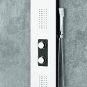 Pannello doccia idromassaggio colore bianco e nero| Kaman-BN9700 kamalu - 3