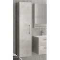 Colonna bagno 160cm con maniglia e 4 ripiani modello EL45 kamalu - 4