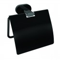 Porta carta igienica colore nero linea Nico-B10 kamalu - 1