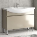 Mobile bagno a terra 100 cm con 2 ante BN-100C kamalu - 2