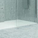 Piatto doccia 90x160cm pietra colore bianco kamalu - 5