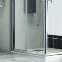 Box doccia 70x70 angolare cristallo 6mm anticalcare KF1000 kamalu - 6