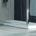 Box doccia angolo 120x70 vetro 6mm anticalcare KF5000S kamalu - 7