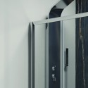 Box doccia angolo 120x70 vetro 6mm anticalcare KF5000S kamalu - 8
