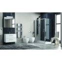 Box doccia angolo 120x70 vetro 6mm anticalcare KF5000S kamalu - 9