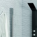 Box doccia angolo 80x80 con due ante battenti KS2800 kamalu - 6