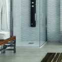 Box doccia angolo 80x80 con due ante battenti KS2800 kamalu - 7