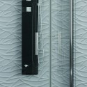 Box doccia angolo 80x80 con due ante battenti KS2800 kamalu - 9