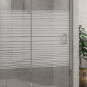 Nicchia cristallo serigrafato 140cm altezza 180cm K410N kamalu - 5