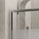 Box doccia angolo 90x70 altezza 180cm vetro serigrafato K410 kamalu - 5