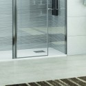 Doccia 130cm con anta battente + 2 fissi laterali KPX6000 kamalu - 7