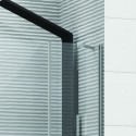 Doccia 130cm con anta battente + 2 fissi laterali KPX6000 kamalu - 8