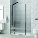 Box doccia nicchia 150-155 cm con 2 battenti KPX7000 kamalu - 1