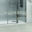 Box doccia nicchia 150-155 cm con 2 battenti KPX7000 kamalu - 8