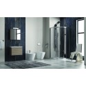 Box doccia 80x80 cristallo 6 mm semicircolare KF2000 kamalu - 9