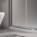 Box doccia stondato 120x90cm vetro opaco KAM-K270 kamalu - 5