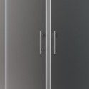 Box doccia stondato 120x90cm vetro opaco KAM-K270 kamalu - 6