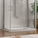 Box 3 lati 70x90x70 altezza 180 cristallo trasparente K410 kamalu - 4