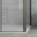 Box doccia 80x80 angolare apertura saloon KS2800-SSN kamalu - 5