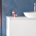 Mobile 120cm bagno installazione sospesa con cassetto ammortizzato SP-120B kamalu - 2