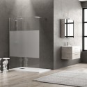 Box walkin 100cm vetro serigrafato altezza 185cm KW1000S kamalu - 2