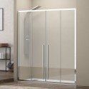 Nicchia doccia 200 cm doppio scorrevole vetro 8mm altezza 200h | KEL6000 kamalu - 8