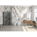 Box doccia 80x80 doppio battente vetro fumé altezza 200h | KS2800AF kamalu - 7
