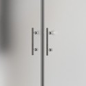 Box doccia 90x120 apertura saloon vetro satinato altezza 200h | KS2800AS kamalu - 5