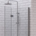 Porta doccia a libro 60 cm altezza 200h | KAM-KS700 kamalu - 5