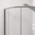 Box doccia semicircolare 90x90 finitura argento opaco | KE-2000A kamalu - 4