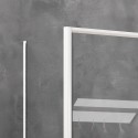 Box doccia angolare 70x100 bianco opaco scorrevole | KE-4000B kamalu - 5