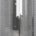 Box doccia semicircolare 80x80 battenti con apertura totale | KS800K kamalu - 7