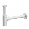 Sifone di scarico per lavabo colore bianco opaco | KS050W kamalu - 1