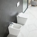 Sanitari salvaspazio rimless bianco opaco con sedile soft-close | LITOS-TFSO kamalu - 9