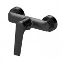 Miscelatore doccia installazione a muro in ottone finitura gun metal | KAM-L GUN METAL kamalu - 1