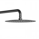 Colonna doccia fissa in acciaio inox finitura gun metal | KAM-L GUN METAL kamalu - 5