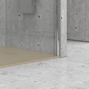 Piatto doccia pietra 80x100 colore tortora | KAM-CP100 kamalu - 3