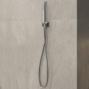 Set doccia a parete con soffione, doccetta e getto vasca in ottone finitura lucida| KAM-DIANA kamalu - 3
