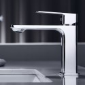 Miscelatore lavabo linea squadrata in ottone lucido | KAM-DIANA kamalu - 3