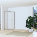 Box doccia angolo 90x90 altezza 170cm vetro anticalcare trasparente | CHIARA EDGE-Q kamalu - 5