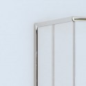 Box doccia angolo 90x90 altezza 170cm vetro anticalcare trasparente | CHIARA EDGE-Q kamalu - 9