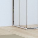 Box doccia 70x90 altezza 170cm vetro anticalcare trasparente | CHIARA EDGE-Q kamalu - 7