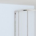 Box doccia 80x80cm semicircolare altezza ridotta 170 cm | CHIARA CURV-R kamalu - 9