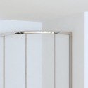Box doccia 80x80cm semicircolare altezza ridotta 170 cm | CHIARA CURV-R kamalu - 10