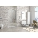 Porta battente per doccia con lato fisso 100.5-105.5 cm | KPX4000C kamalu - 10