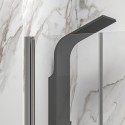 Nicchia doccia saloon 70-75cm finitura cromo | KS2800 saloon kamalu - 8