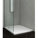 Piatto doccia 140x70 poliacril colore bianco kamalu - 4