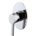 Miscelatore doccia monocomando in ottone finitura cromata | ORIAN-D kamalu - 2